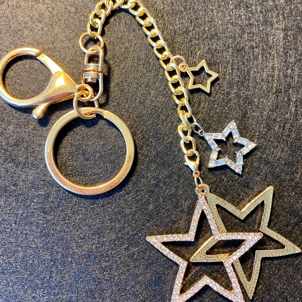 Exclusive Gold Accent 🌟 STARS Keyfob